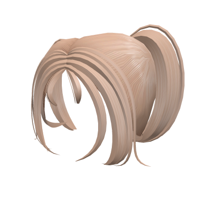 Short Kawaii Pigtails With Bangs Blonde Roblox