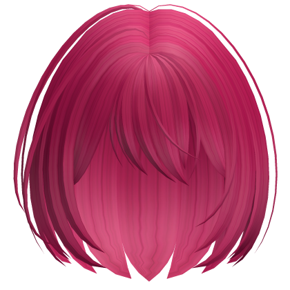 Wispy Short Anime Bob Hot Pink Roblox
