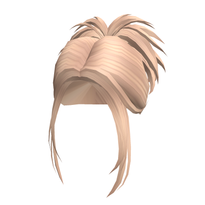 Y2K Spikey Messy Ponytail Blonde Roblox
