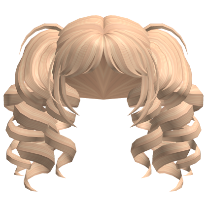 Blonde Gyaru Pigtails Roblox