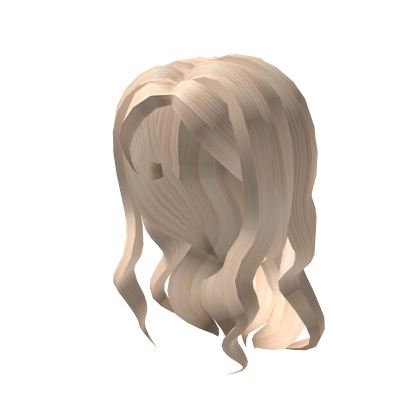 Blonde Royal Flowy Curls Roblox