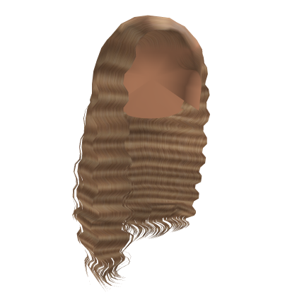 Crimped Side Part Blonde Roblox