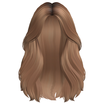 Long Lush Layered Wavy Girl Hair Caramel Blonde Roblox