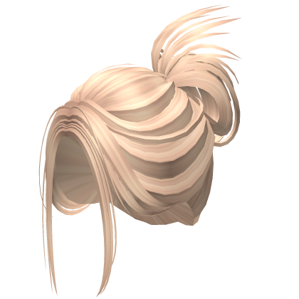 Messy Sleepy Y K Bun Blonde Roblox