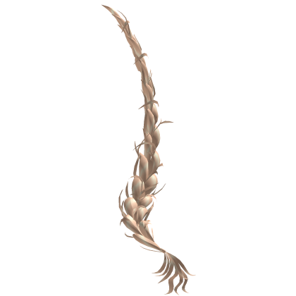 Blonde Wispy Messy Braid Extension Roblox