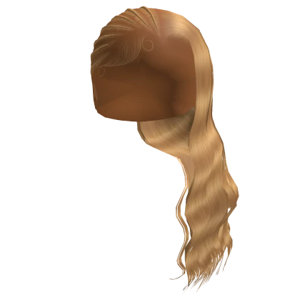Wavy Side Part Braids Blonde Roblox
