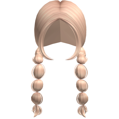 Y K Low Bubble Pigtails In Blonde Roblox