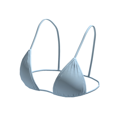 Bikini Top Blue String Tied Hawaiian Beach Y K Roblox
