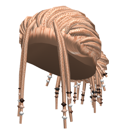 Braided Locs Bun Blonde Roblox