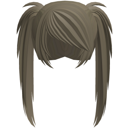 Dirty Blonde Choppy Messy Scene Emo High Pigtails Roblox
