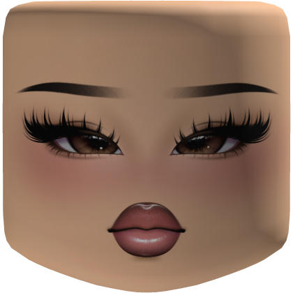 GLOWY Latina Makeup Narrow Head Roblox