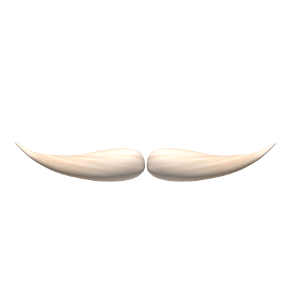 Blonde English Mustache Roblox