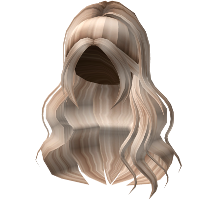 Wavy Princess Ponytail In Blonde Roblox