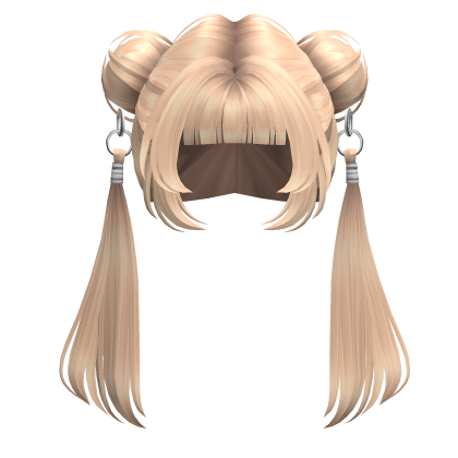 Chun Li Hime Pigtails In Blonde Roblox