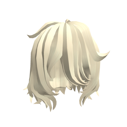 Dreamy Cute Anime Bed Hair Pastel Blonde Roblox