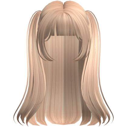 Summertime Anime Half Up Pigtails Blonde Roblox