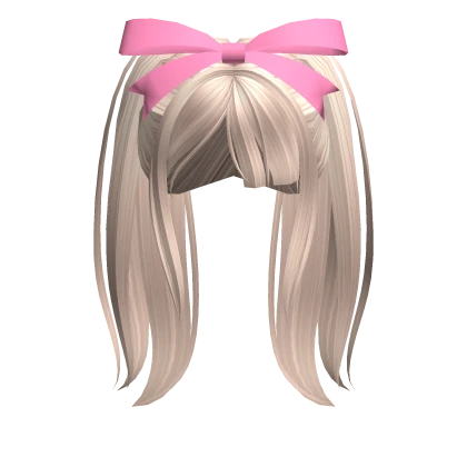 Kawaii Doll Pigtails Platinum Blonde Roblox Item Rolimon S