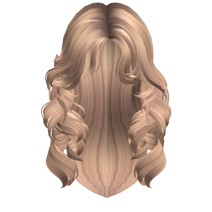 Voluminous Bouncy Curls Blonde Roblox