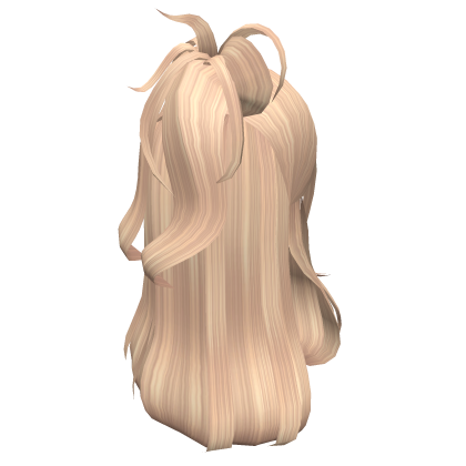 Y2k Stylish Swoop HalfUp Ponytail Blonde Roblox