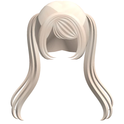 Adorable Long Flowy Pigtails In Pastel Blonde Roblox Item Rolimon S