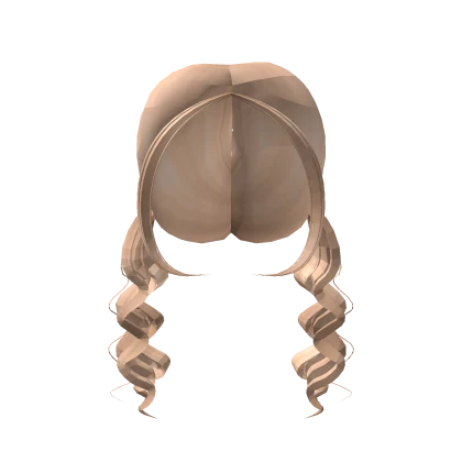 Cutesy Kawaii Low Swirly Pigtails In Blonde Roblox Item Rolimon S