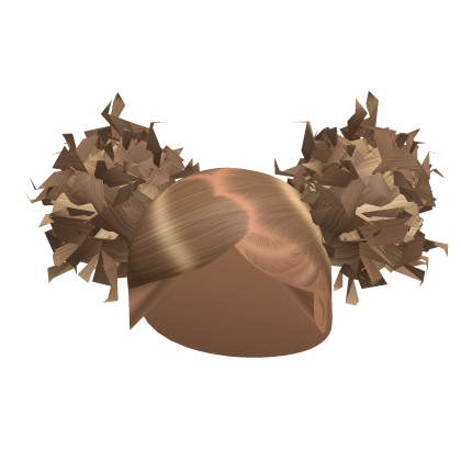 Curly Buns W Heart Swoop In Blonde Roblox