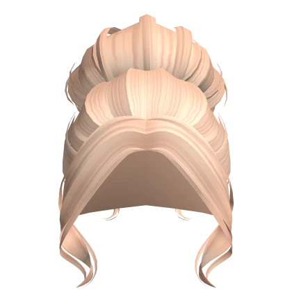 Messy Bun Blonde Roblox Item Rolimon S