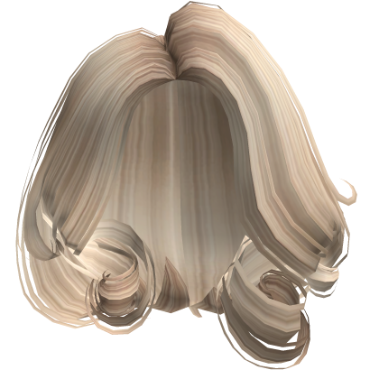 Vintage Curly Bob In Blonde Roblox