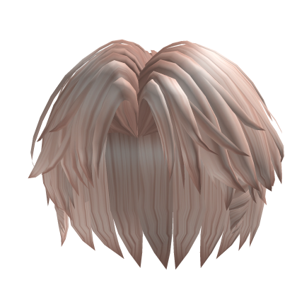 Short Midpart Hair In Blonde Roblox
