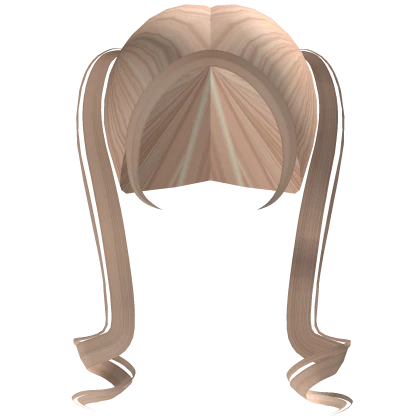 Split Low Curled Blonde Pigtails Roblox Item Rolimon S