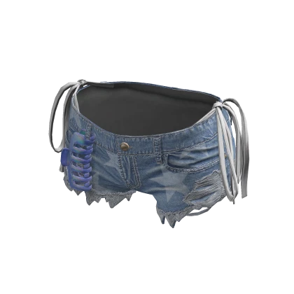 Y K Summer Ripped Light Shorts White Bikini Roblox Item Rolimon S