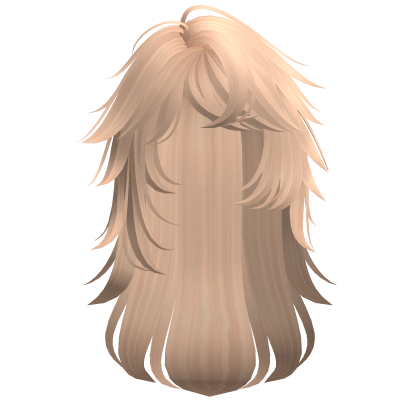 Messy Scene Emo Punk Spiky Hair In Blonde Roblox