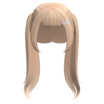 Flowy Doll Pigtails Blonde Roblox