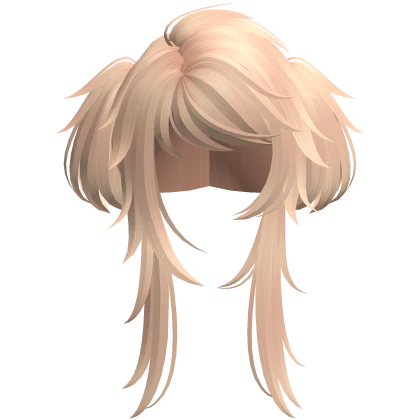 Scene Layered Messy Pigtails Blonde Roblox Item Rolimon S