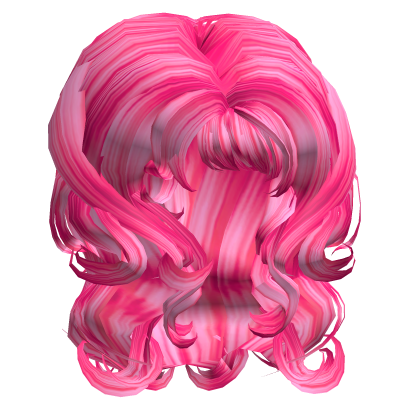 Gyaru ギャル lush drag wig hot pink Roblox