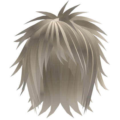 Blonde Messy Emo Scene Hair Roblox