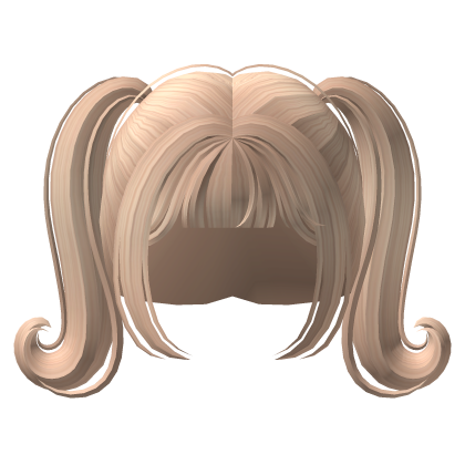 Fairy Swirly Pigtails Blonde Roblox