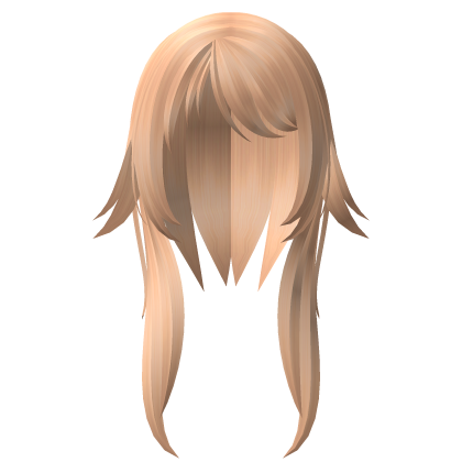 Adorable Wispy Anime Hair In Blonde Roblox