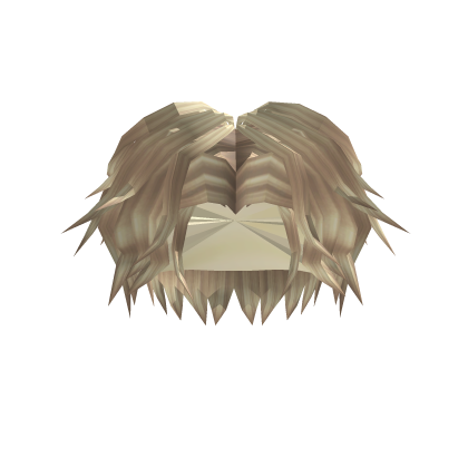 Stylish Blonde Messy Hair Roblox