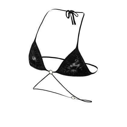 Black Latex Bikini Roblox Item Rolimon S