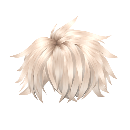 Messy Blonde Hairstyle Roblox