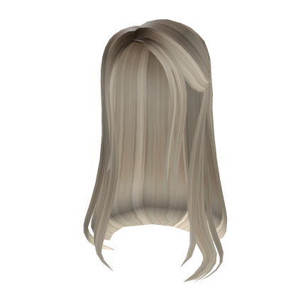 Flowy Side Bang In Blonde Roblox