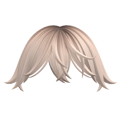 Anime Bangs Platinum Blonde Roblox