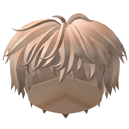 Blonde Messy Hair Roblox