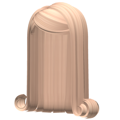 Long Slick Curls In Blonde Roblox