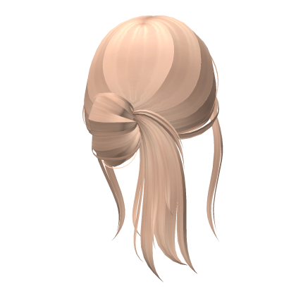 Messy Summer Loose Beach Bun Blonde Roblox