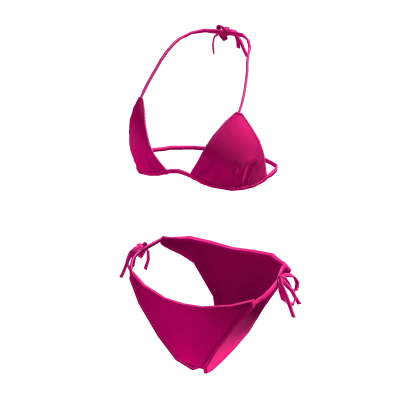 Ba Ador Bikini Rosa Caliente Roblox