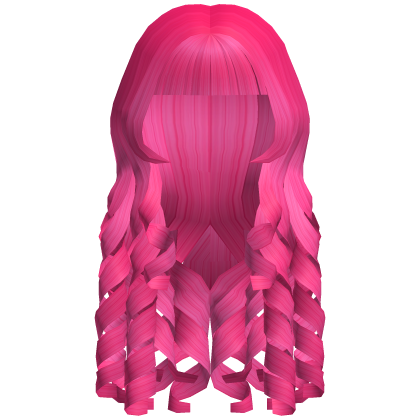 Gorgeous Dreamy Kawaii Curls In Hot Pink Roblox