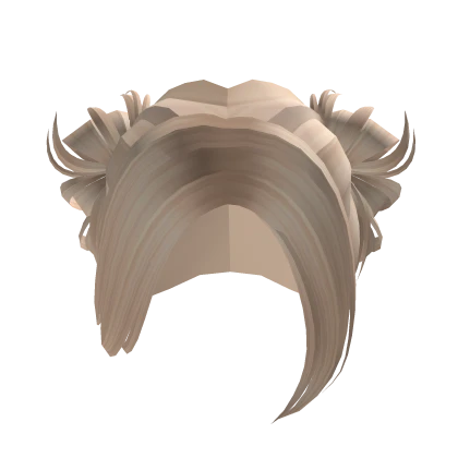 Cute Blonde Messy Pigtails With Wispy Bangs Roblox Item Rolimon S