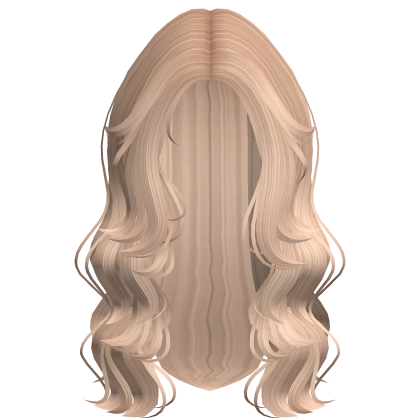 Summer Vacation Beach Wavy Hair In Blonde Roblox